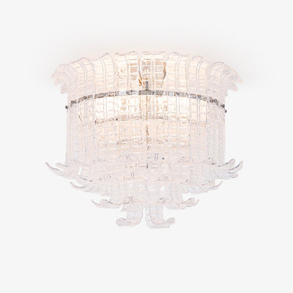 Calista Murano Glass Ceiling Lamp | Murano Glass | Chrome