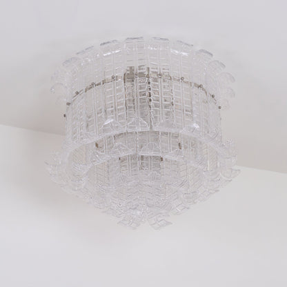 Calista Murano Glass Ceiling Lamp | Murano Glass | Chrome