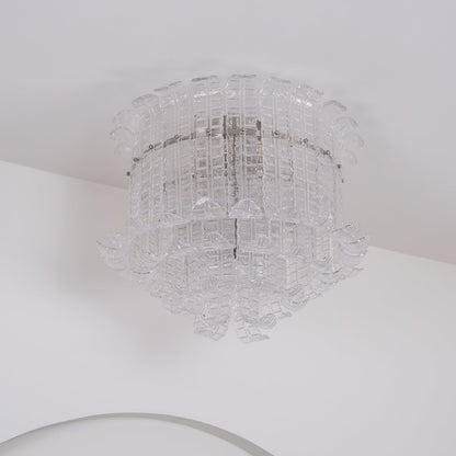 Calista Murano Glass Ceiling Lamp | Murano Glass | Chrome