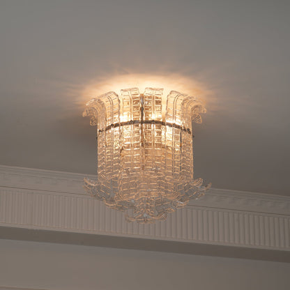 Calista Murano Glass Ceiling Lamp | Murano Glass | Chrome