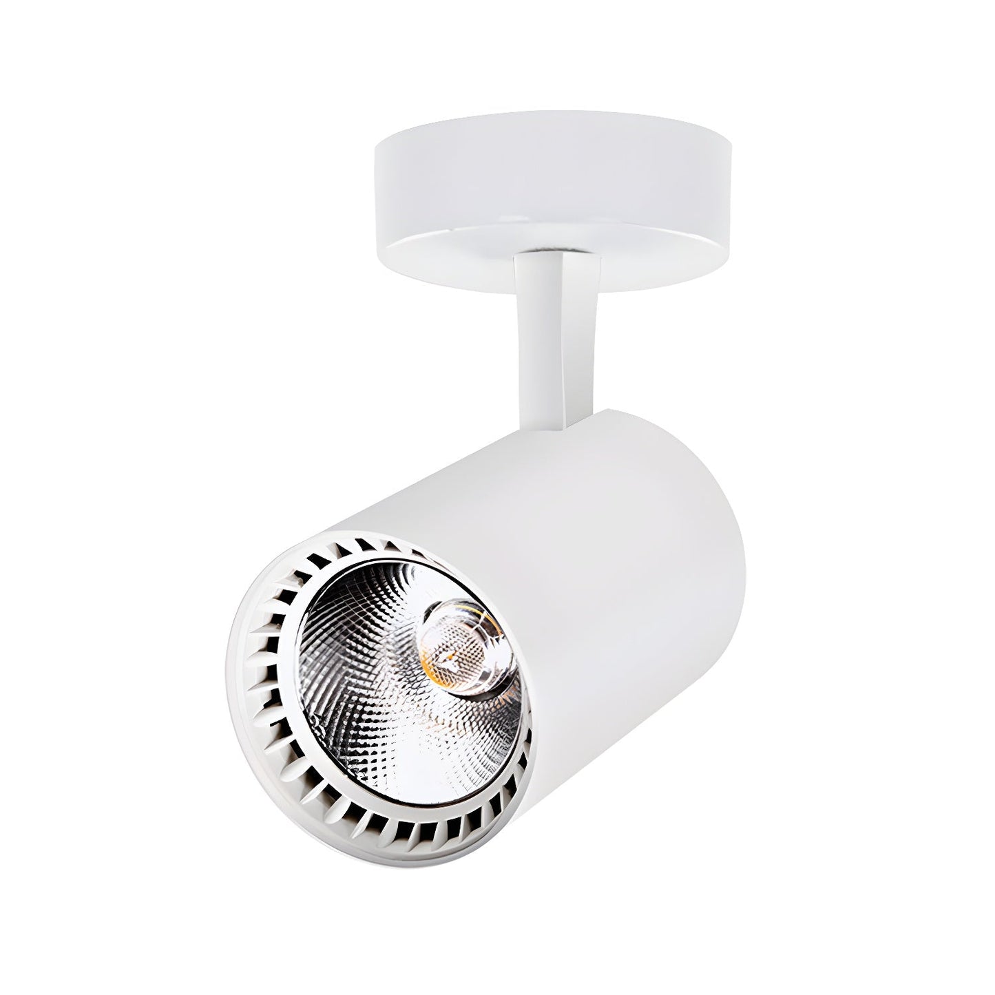 Calla Beam Spotlight | Metal, Aluminum, Acrylic | Black, White