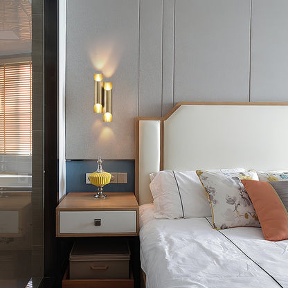 Callahan Brass Wall Lamp | Brass | Dual-tube design