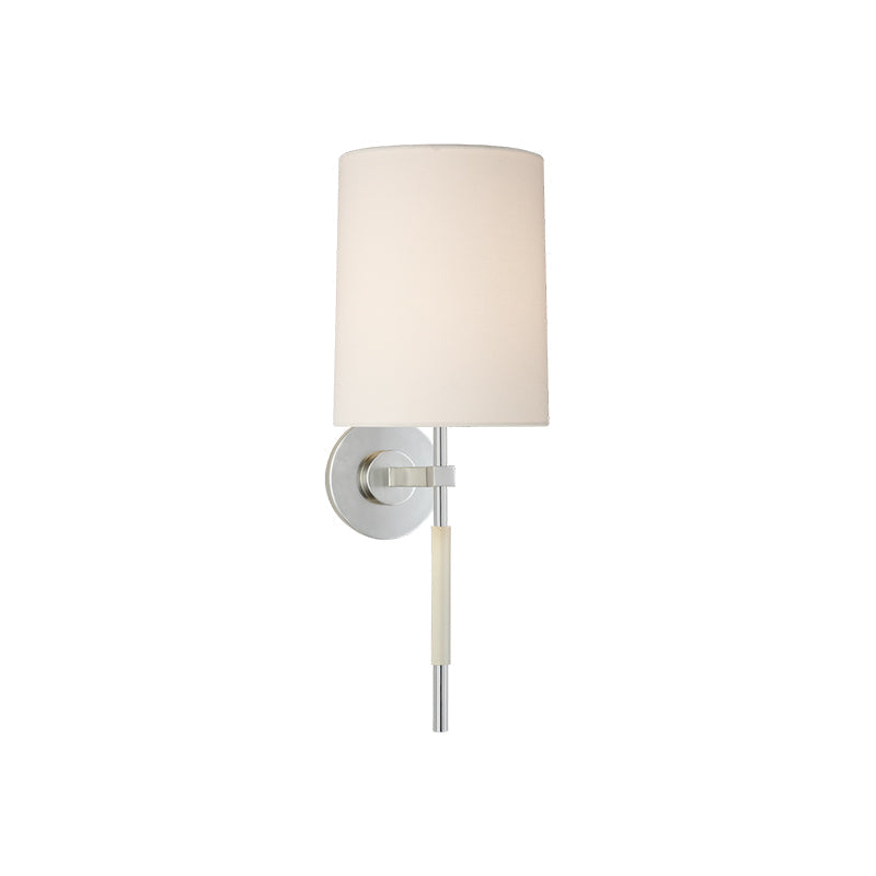 Callie Wall Lamp | Brass Finish | White Shade
