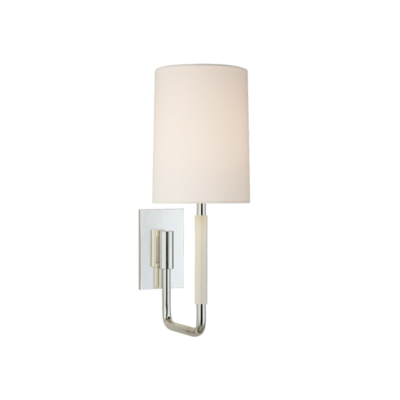 Callie Wall Lamp | Brass Finish | White Shade