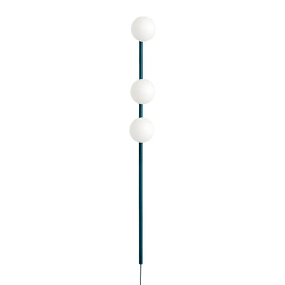 Candied Balls Wall Light | Metal & Glass | Gold/Black/White