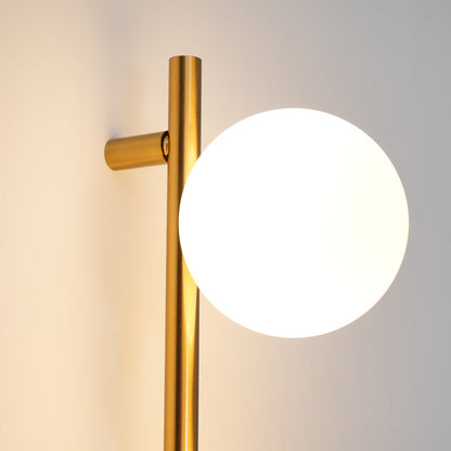 Candied Balls Wall Light | Metal & Glass | Gold/Black/White
