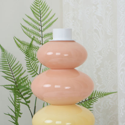 Candy Table Lamp | Colorful Marble & Glass | 20cm Diameter