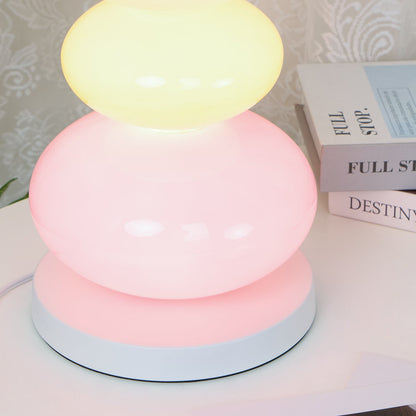 Candy Table Lamp | Colorful Marble & Glass | 20cm Diameter
