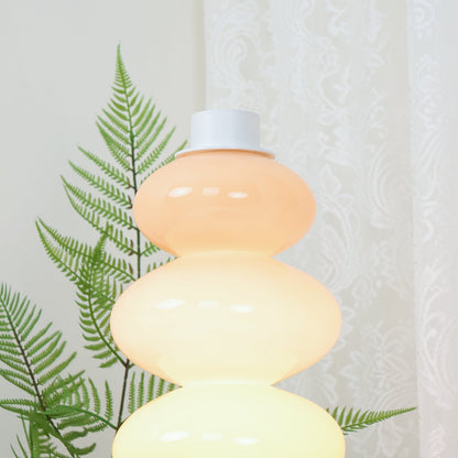 Candy Table Lamp | Colorful Marble & Glass | 20cm Diameter