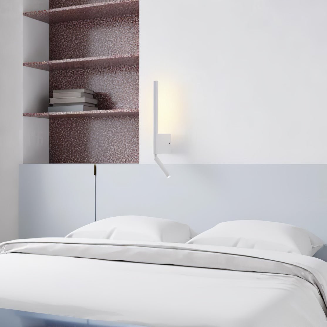 Canut LED Wall Light | Metal | Black and White