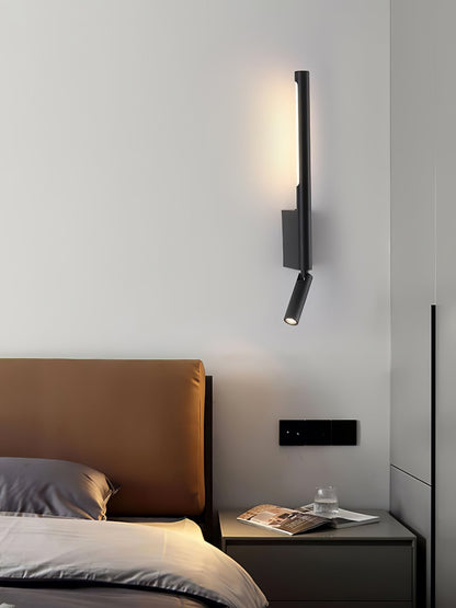 Canut LED Wall Light | Metal | Black and White