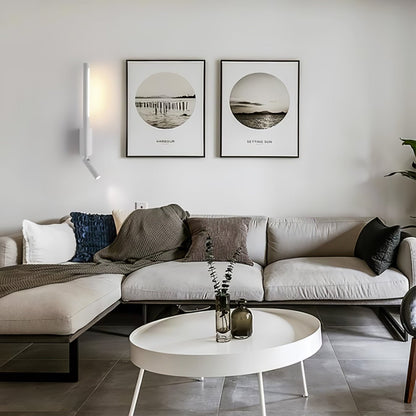 Canut LED Wall Light | Metal | Black and White