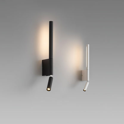 Canut LED Wall Light | Metal | Black and White