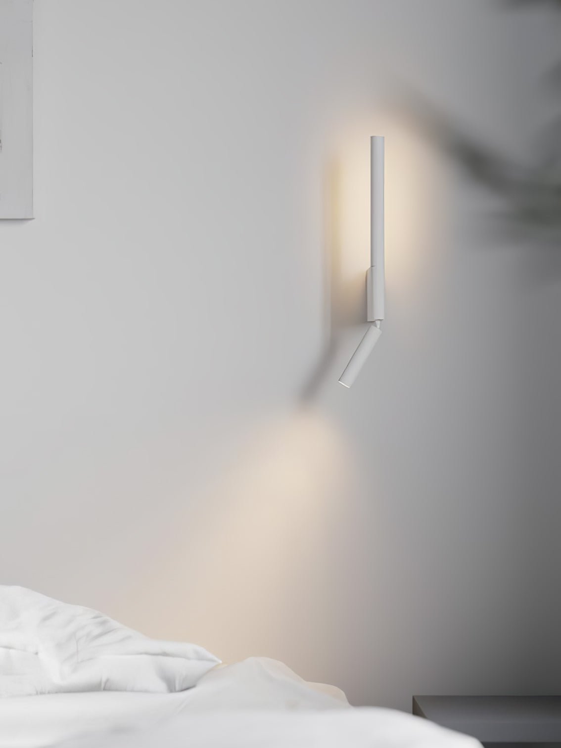 Canut LED Wall Light | Metal | Black and White