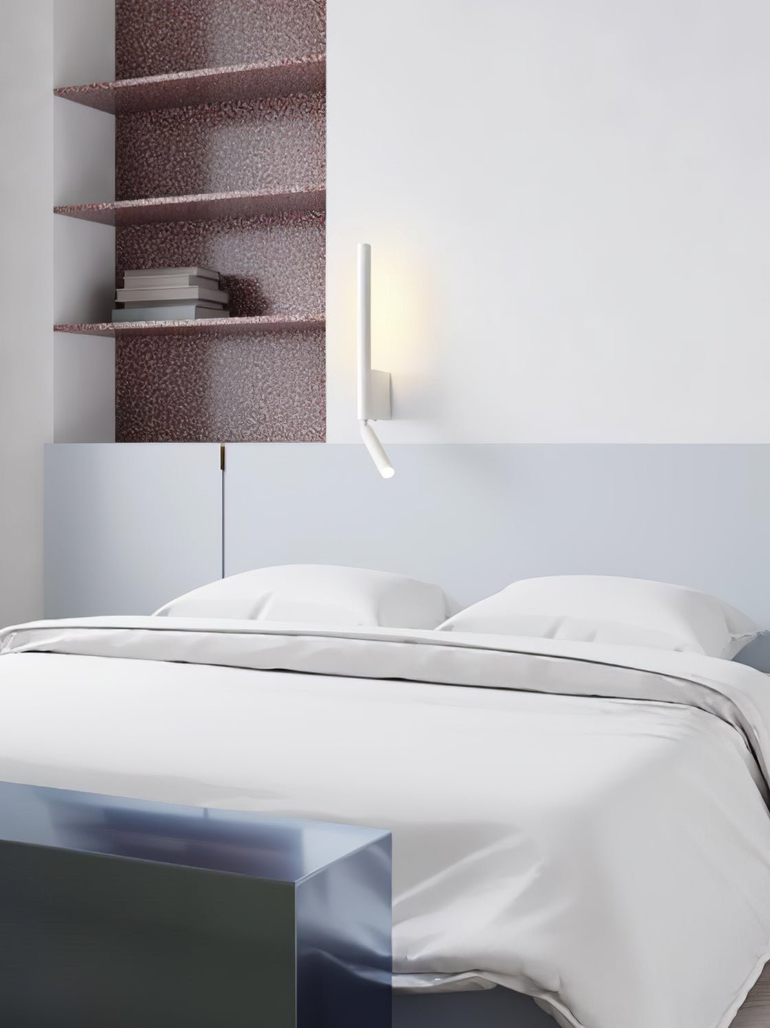 Canut LED Wall Light | Metal | Black and White