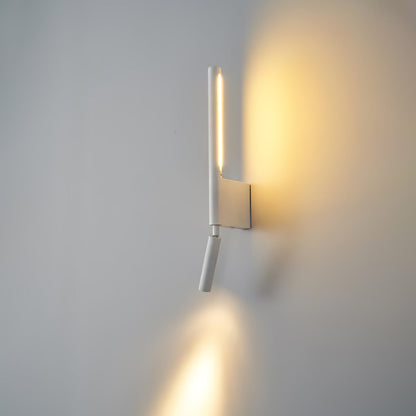 Canut LED Wall Light | Metal | Black and White