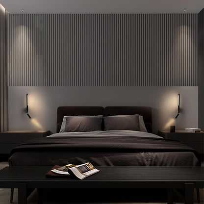 Canut LED Wall Light | Metal | Black and White