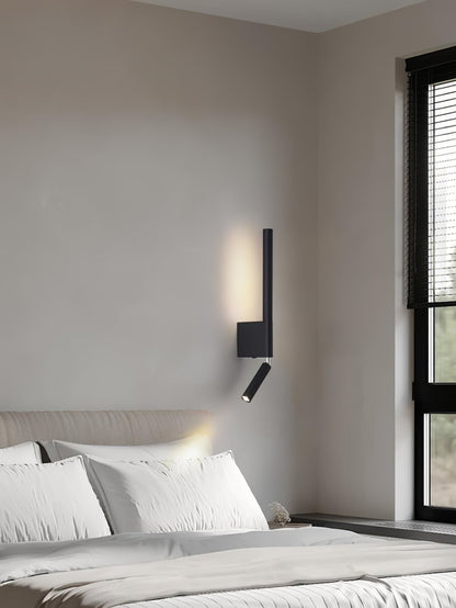 Canut LED Wall Light | Metal | Black and White