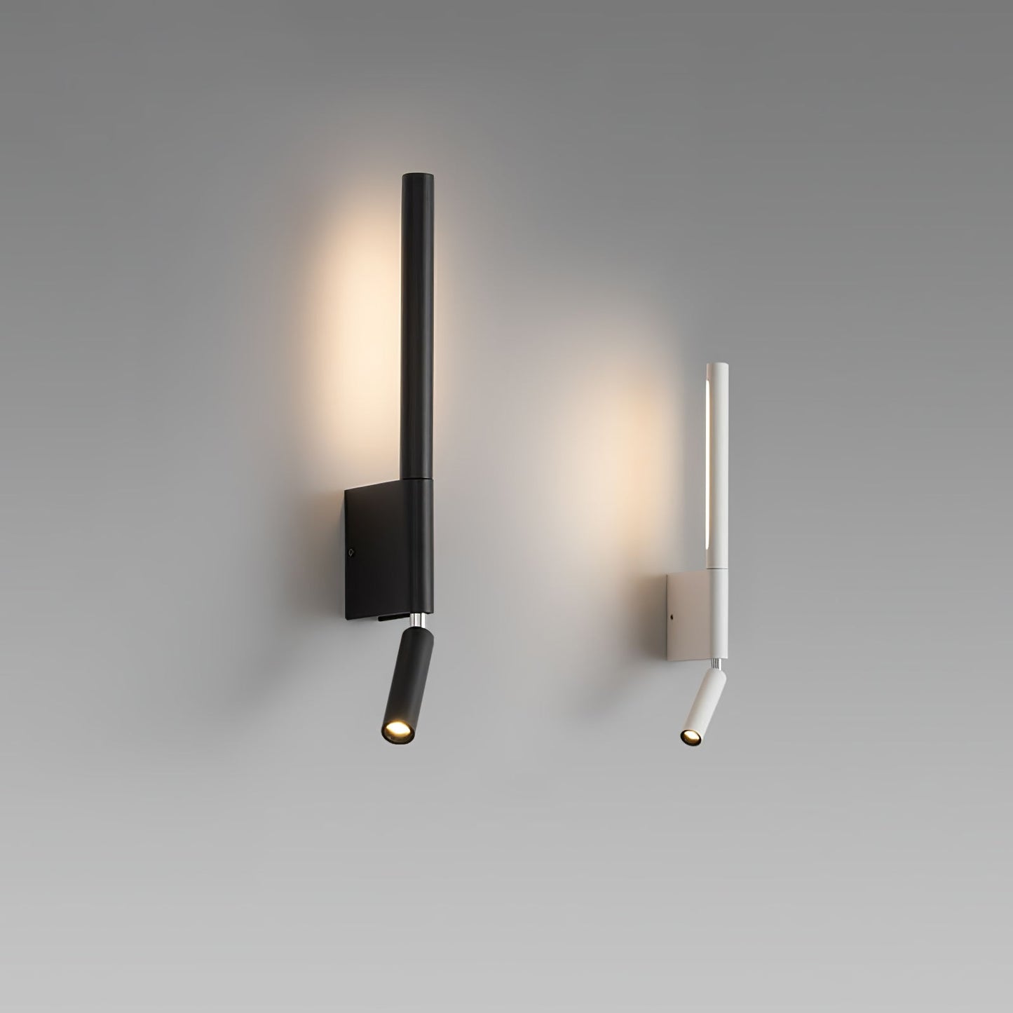 Canut LED Wall Light | Metal | Black and White
