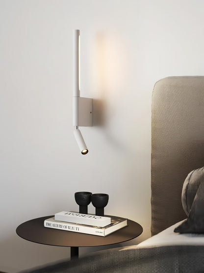 Canut LED Wall Light | Metal | Black and White