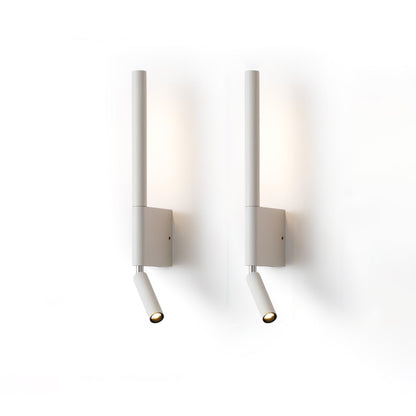 Canut LED Wall Light | Metal | Black and White