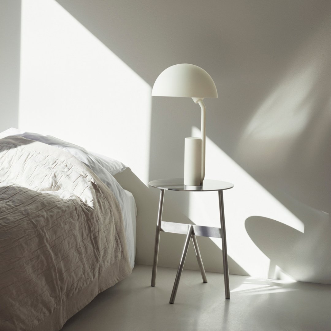 Cap Table Lamp | Metal | Adjustable Shade