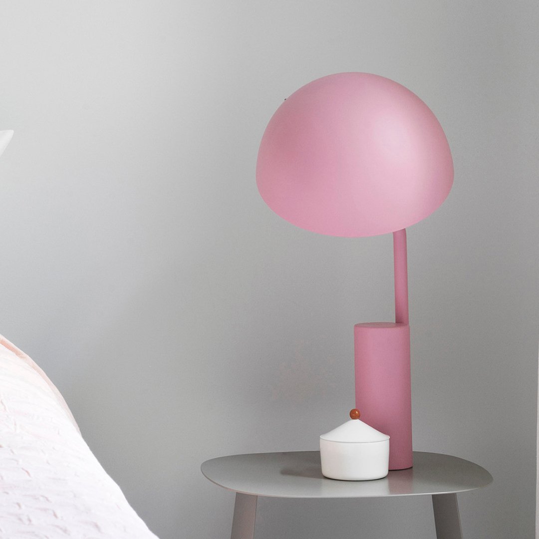 Cap Table Lamp | Metal | Adjustable Shade