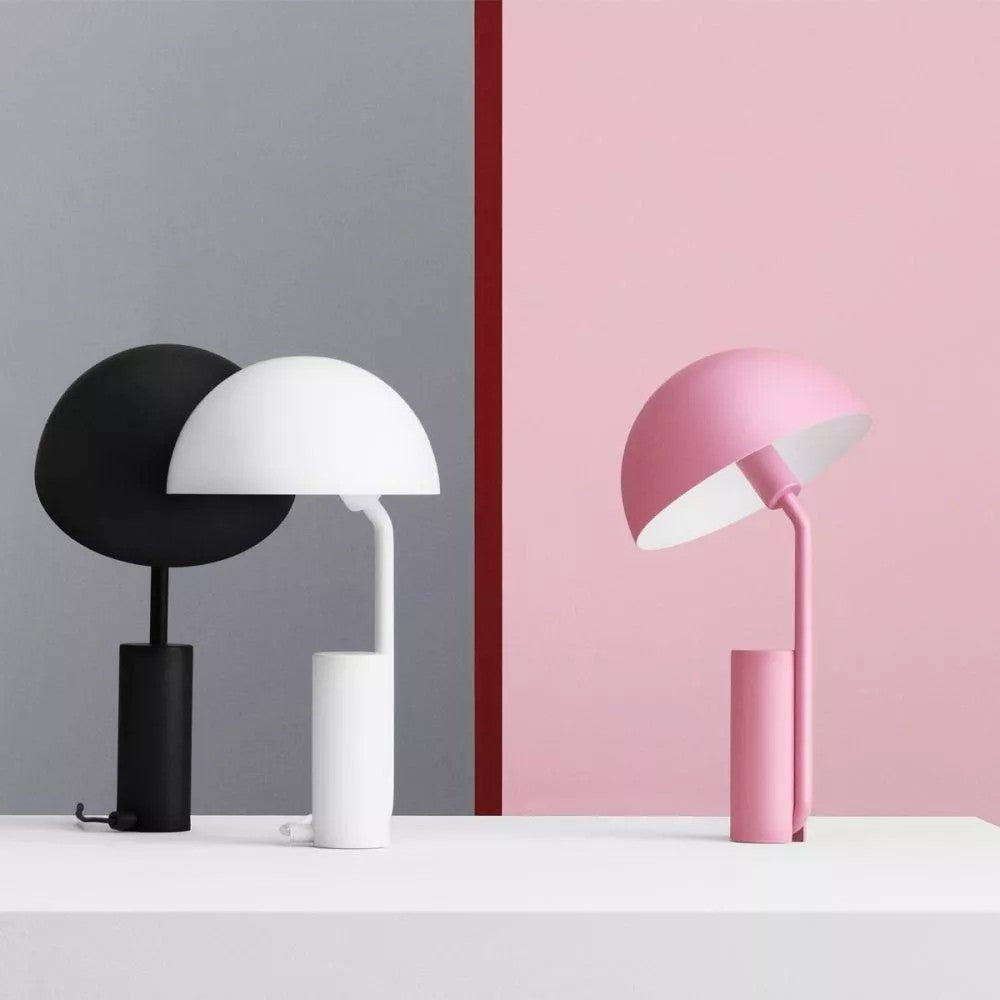 Cap Table Lamp | Metal | Adjustable Shade