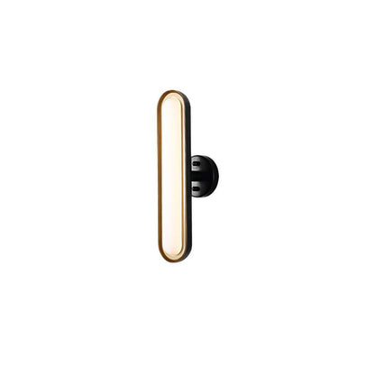 Capsule Wall Lamp | Metal & Glass | Gold or Black