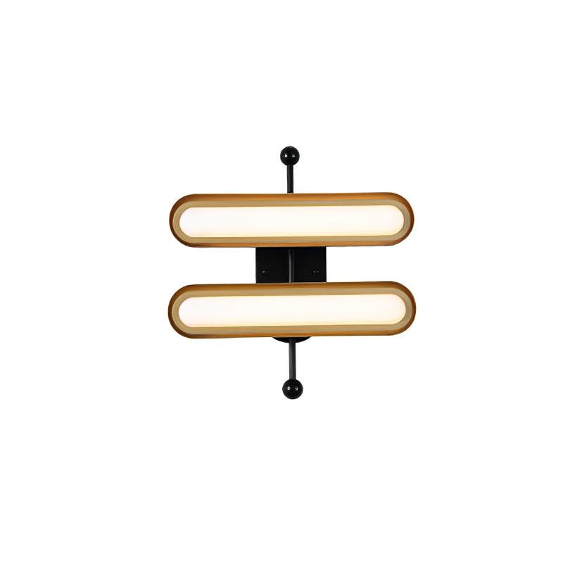Capsule Wall Lamp | Metal & Glass | Gold or Black