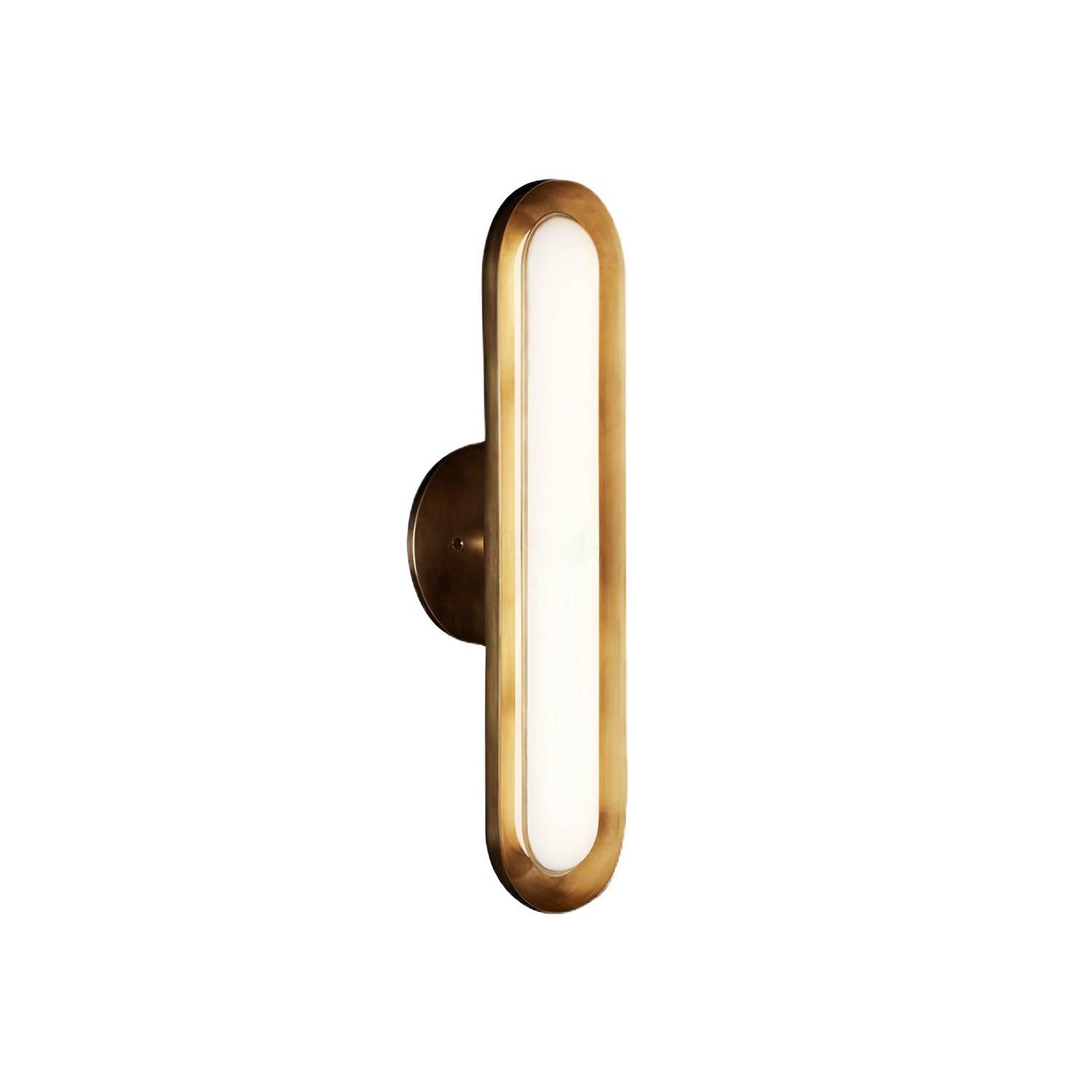 Capsule Wall Lamp | Metal & Glass | Gold or Black