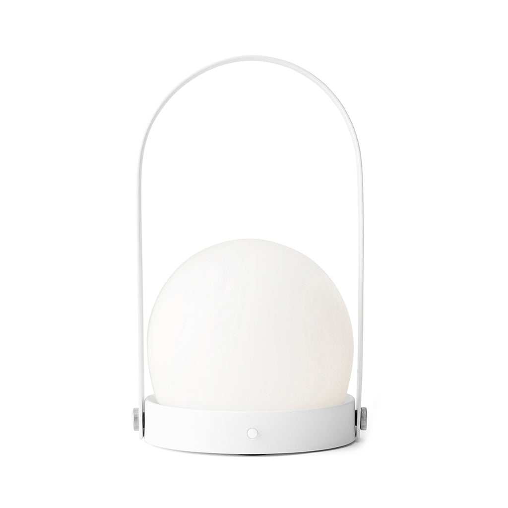 Portable Table Lamp | Metal & Glass | Warm Light, Multiple Colors