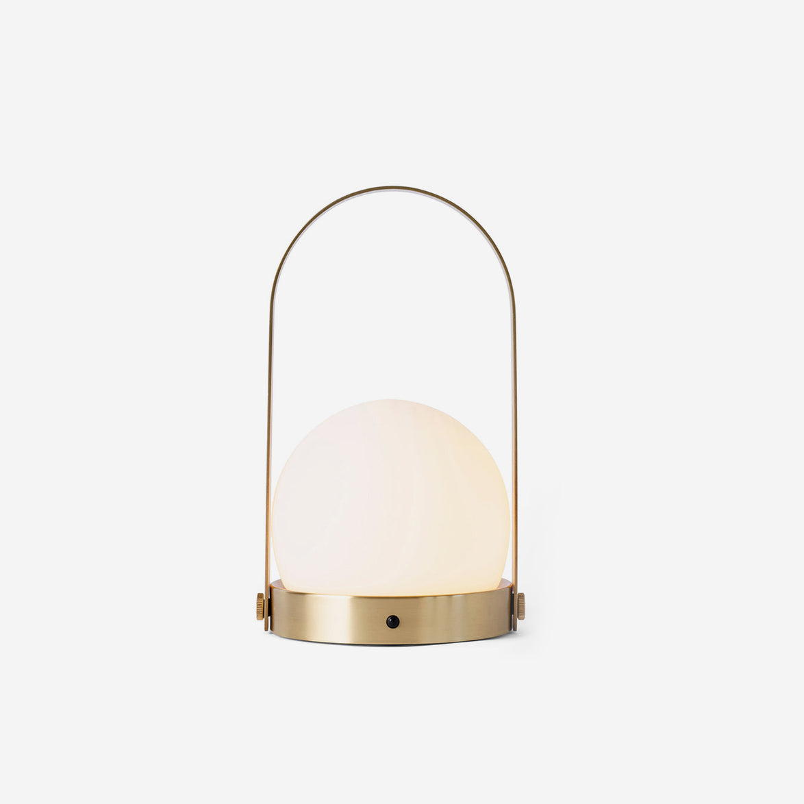 Portable Table Lamp | Metal & Glass | Warm Light, Multiple Colors