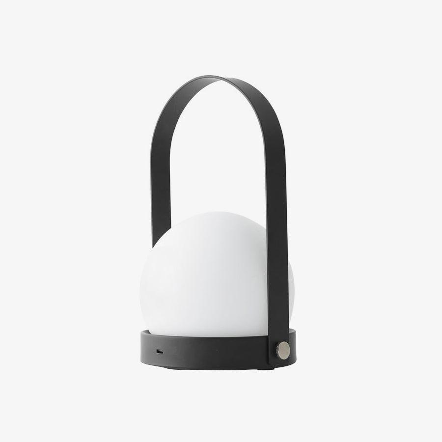 Portable Table Lamp | Metal & Glass | Warm Light, Multiple Colors