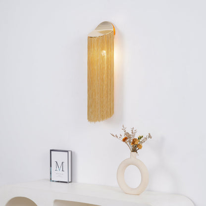 Ce Wall Sconce | Iron, Aluminum, Stainless Steel | Gold, Chrome