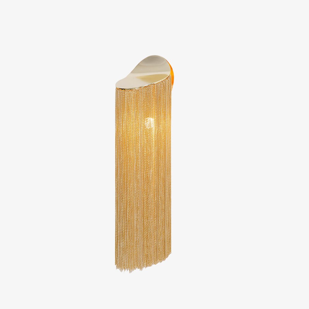 Ce Wall Sconce | Iron, Aluminum, Stainless Steel | Gold, Chrome
