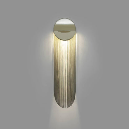 Ce Wall Sconce | Iron, Aluminum, Stainless Steel | Gold, Chrome