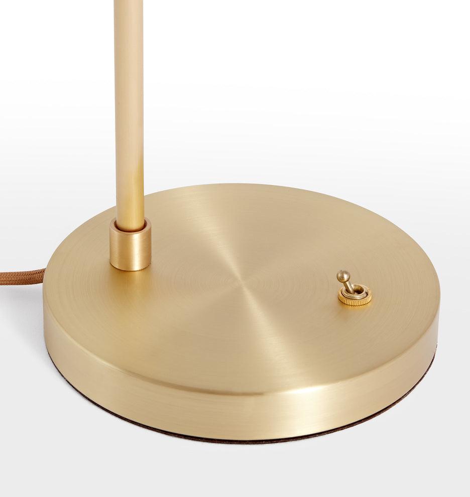 Cedar Moss Table Lamp | Brass & Glass | 21"