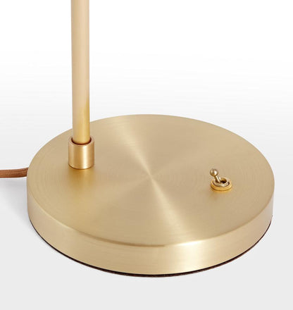 Cedar Moss Table Lamp | Brass & Glass | 21"
