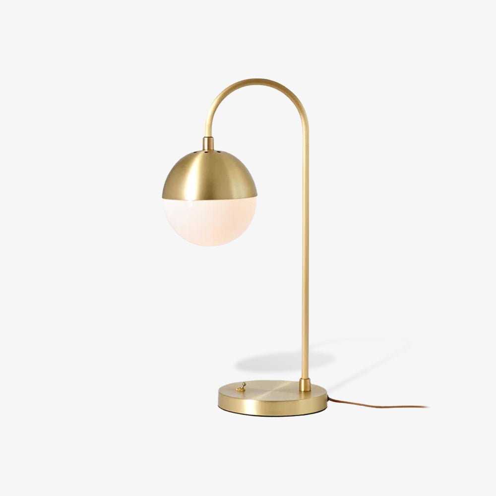 Cedar Moss Table Lamp | Brass & Glass | 21"