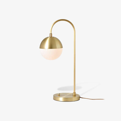 Cedar Moss Table Lamp | Brass & Glass | 21"