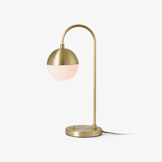 Cedar Moss Table Lamp | Brass & Glass | 21"