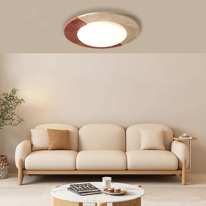 Celestial Ceiling Lamp | Travertine | Beige, Red, White