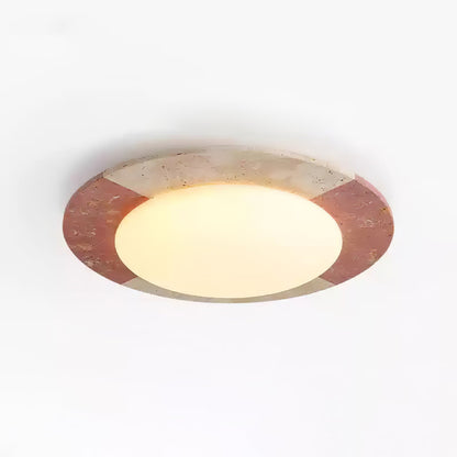 Celestial Ceiling Lamp | Travertine | Beige, Red, White