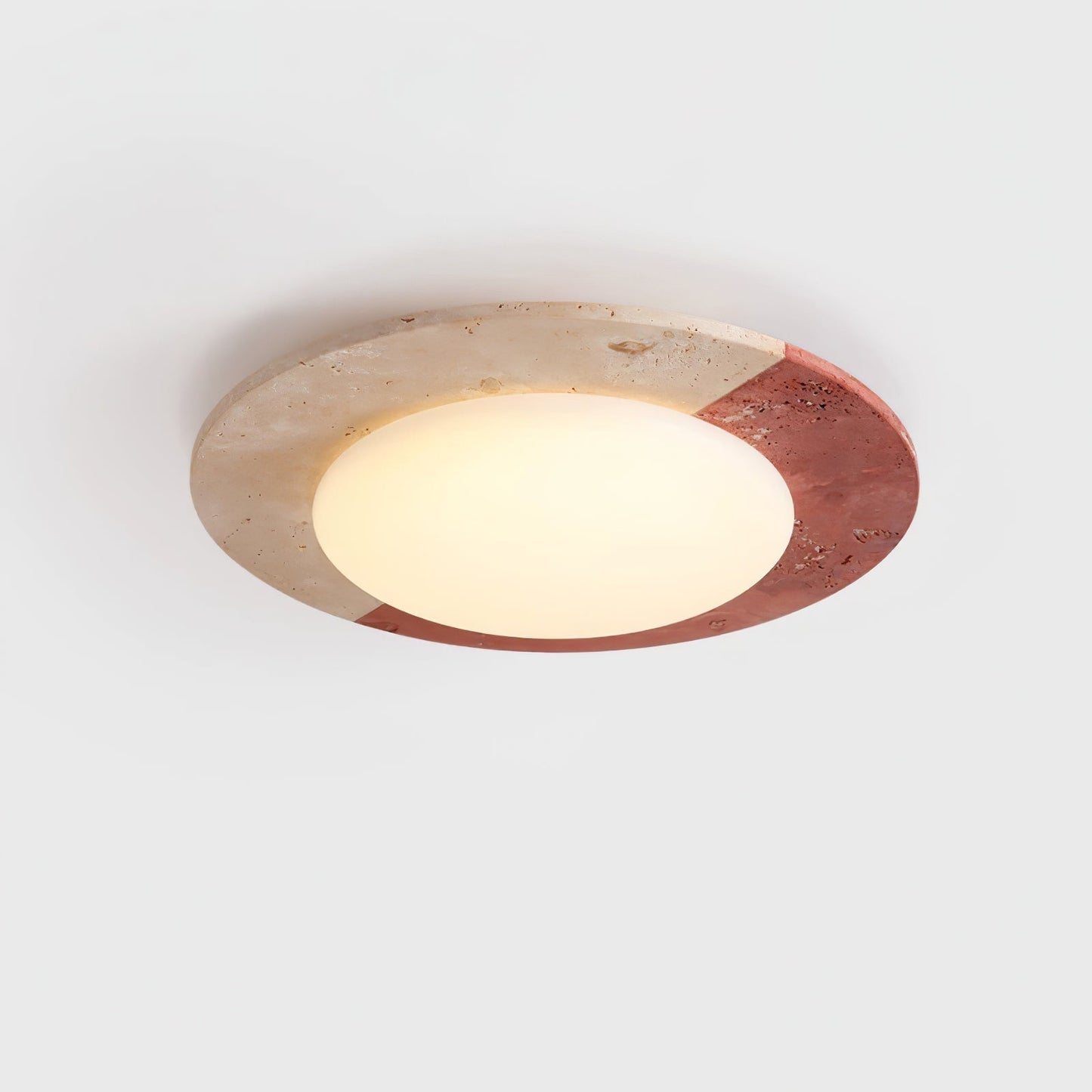 Celestial Ceiling Lamp | Travertine | Beige, Red, White