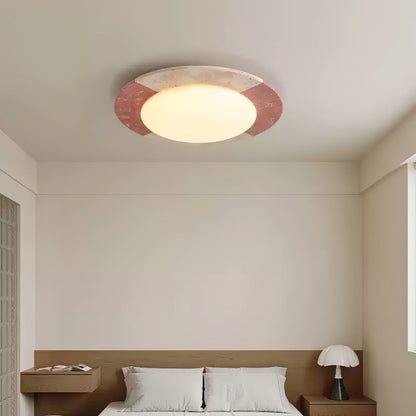 Celestial Ceiling Lamp | Travertine | Beige, Red, White