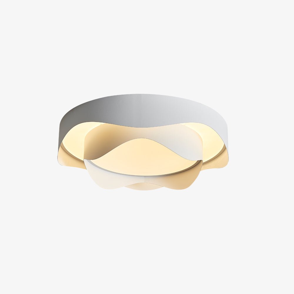 Cenia LED Ceiling Lamp | White Metal | Various Sizes