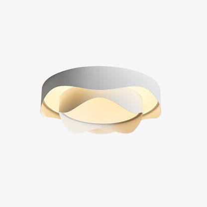 Cenia LED Ceiling Lamp | White Metal | Various Sizes