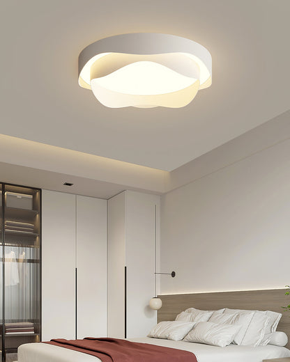 Cenia LED Ceiling Lamp | White Metal | Various Sizes
