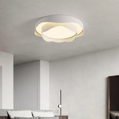 Cenia LED Ceiling Lamp | White Metal | Various Sizes